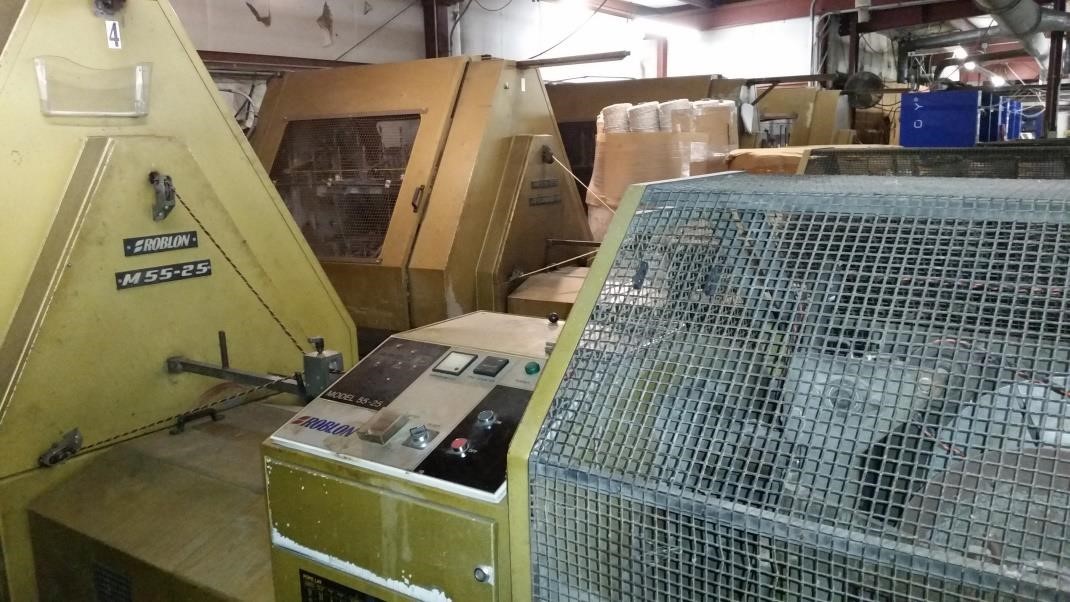 ROBLON M 55-25/3 Rope Laying Machines, 5/16" - 1/2"